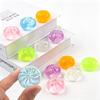 4/8/12Pcs Simulated Steamed Bun Squishy Squeeze Fidget Toys Cute Soft Stress Relief Anti-Anxiety Sensory Toys For Adults