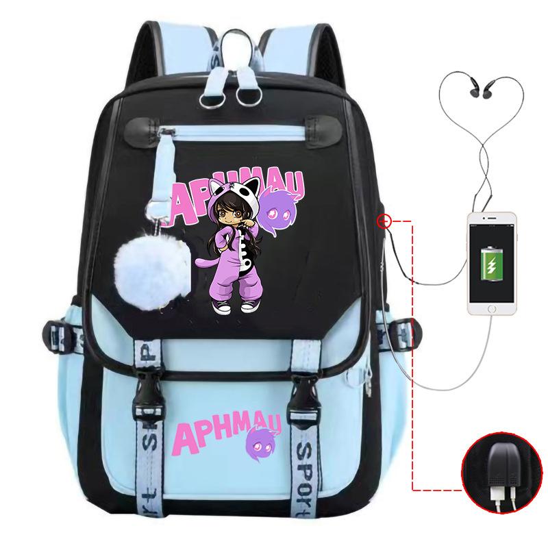 Harajuku Simple And Versatile Junior High School Student Schoolbag Female Lightweight Large-Capacity Junior High School Student Backpack