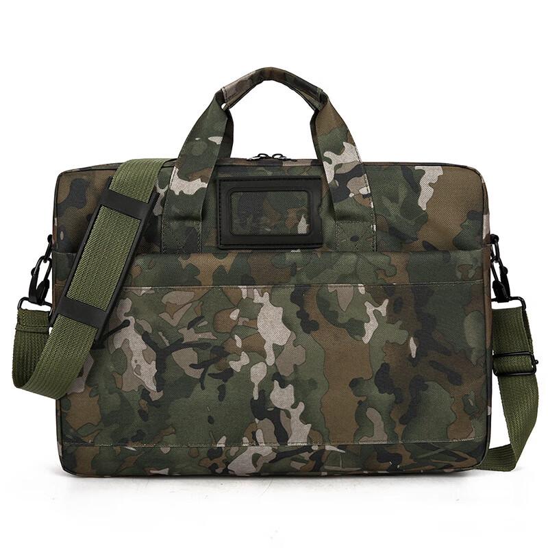 Jiang Ce Camouflage Laptop Briefcase