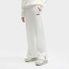 Fila FW23 New Knit Long Pants Simple Loose Commuter Wide Leg Casual Pants Women Bottoms Cloud-Mushroom-White F11W349603F-WT