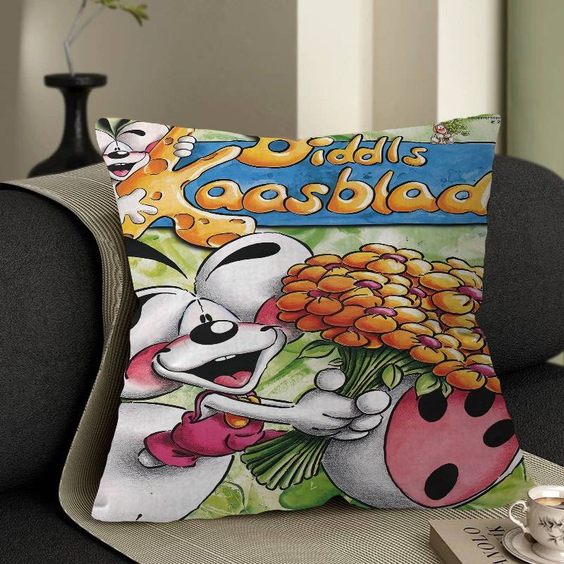 Cartoon DDiddl Classic Personalized Picture Text Home Decorative Pillows Household Gifts xcm