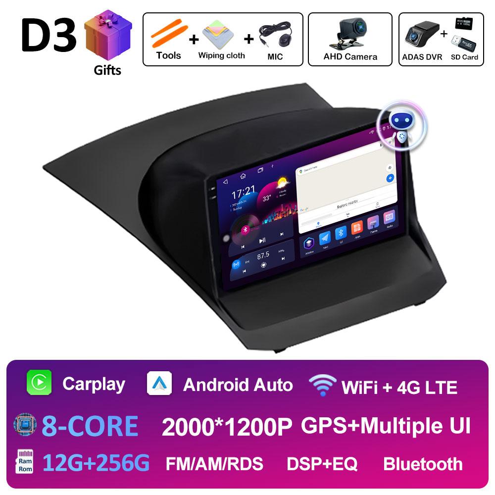 For Ford Fiesta Mk7 2009 2010 2011 2012 2013 - 2017 Android Smart System 2.5D Touch Screen Bluetooth DSP Stereo Auto Tools WIFI