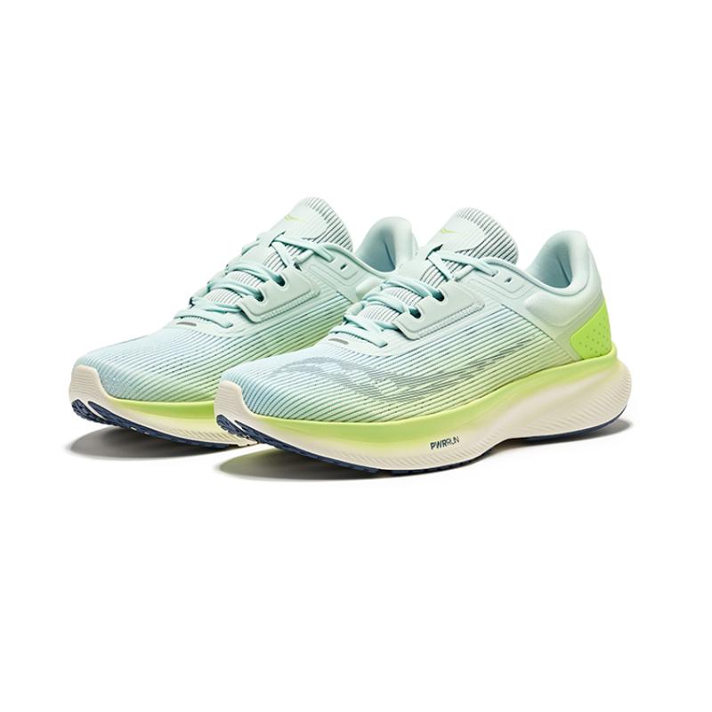 Saucony Vessel Cushioned Wear-Resistant Breathable Low-Top Training Running Shoes Unisex Green Blue Saucony S28217-6