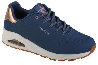 Uno-Shimmer Away, Dames marineblauwe Sneakers