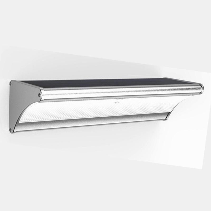 

Светодиодный настенный светильник на солнечной батарее из алюминиевого сплава с радаром-датчиком для наружного использования Small