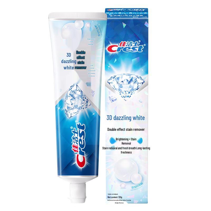 

Crest 3D White Dual Action Toothpaste (3 x 120g)