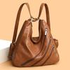 Women's Large Capacity Crossbody Bag PU Shoulder Tote Bag