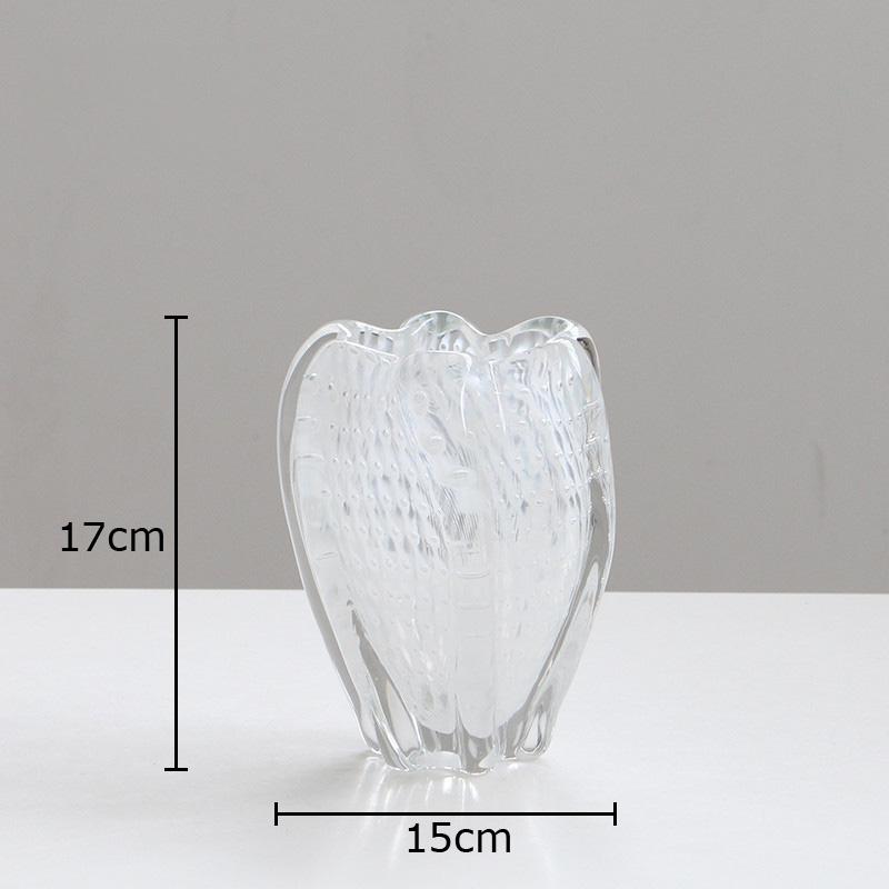 

Bubble Transparent Glass Vase Plant Pots Table Decoration Creative Flowers Arrangement Floral Vases Room Aesthetic Decor
