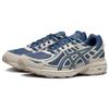 Asics Gel-Venture 6 Comfortable Fabric Synthetic Leather Low-Top Casual Running Shoes Men Sneakers Blue White 1011B550-400