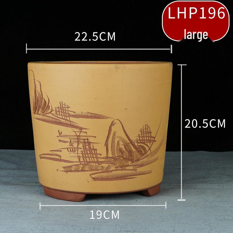 Cylindrical Orchid & Bonsai Pot