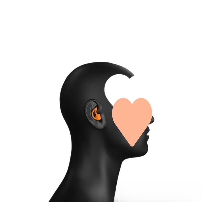 Niemieckie silikonowe zatyczki do uszu wyciszające do snu – redukcja hałasu, chrapania i zakłóceń.