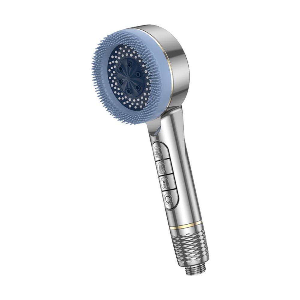 One-Key Stop Water Shower Head 4 Modes Shower Sprayer Head High Pressure Showerhead  Home Shower