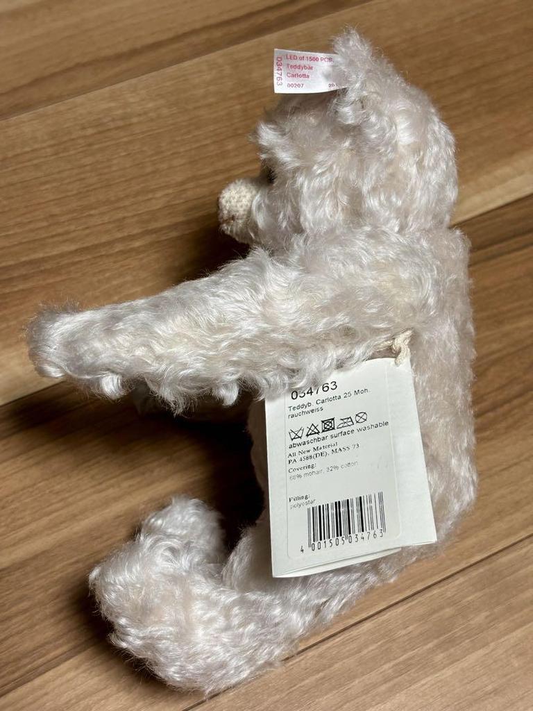 [USED] Limited Edition Rare Steiff Carlotta Teddy Bear