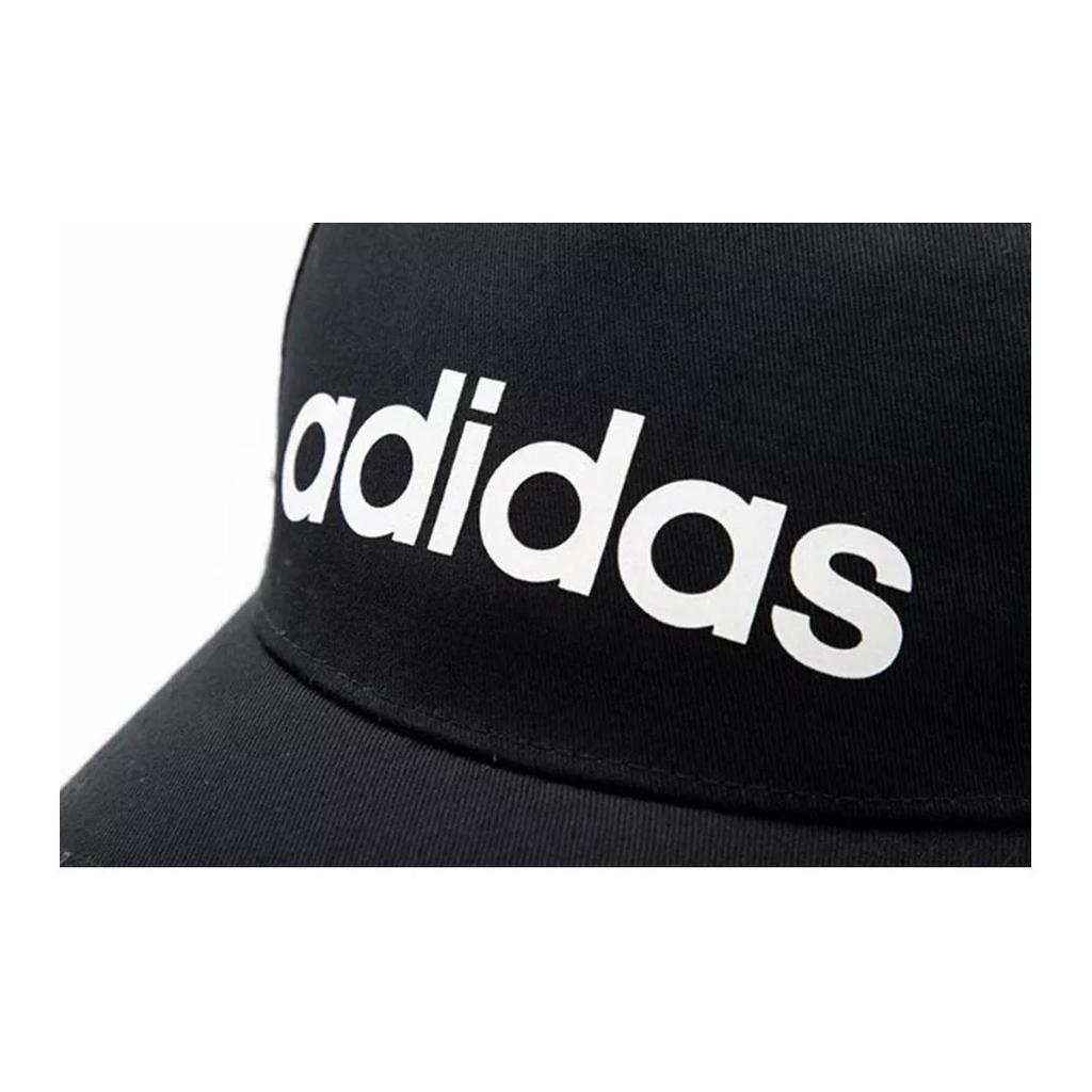 Adidas Logo Cotton Baseball Cap Unisex caps Black HT6356