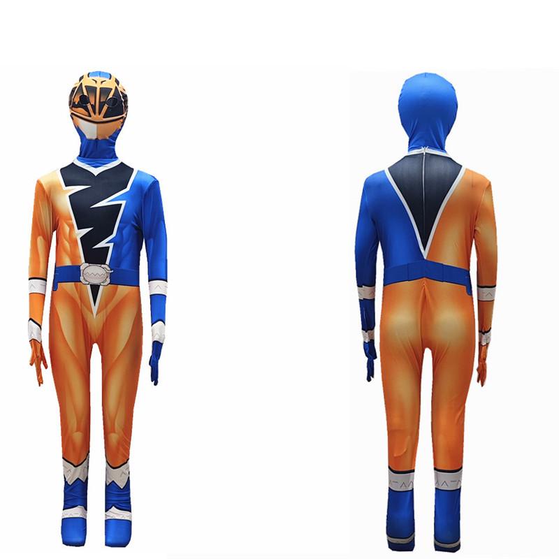 Halloween Cosplay Costume: Knight Dragon Squadron Ryusoulger Bodysuit for Kids