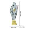 Trousse à crayons Grouper Poisson salé Drôle Créatif Joker Sac de rangement Étudiant Finition de bureau Multifonctionnel Niche Boîte de rangement pour papeterie