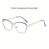 Blue Light Blocking Glasses High Grade For Cat Eye Sunglasses Retro Star Rivet For Gm Unisex Fashion