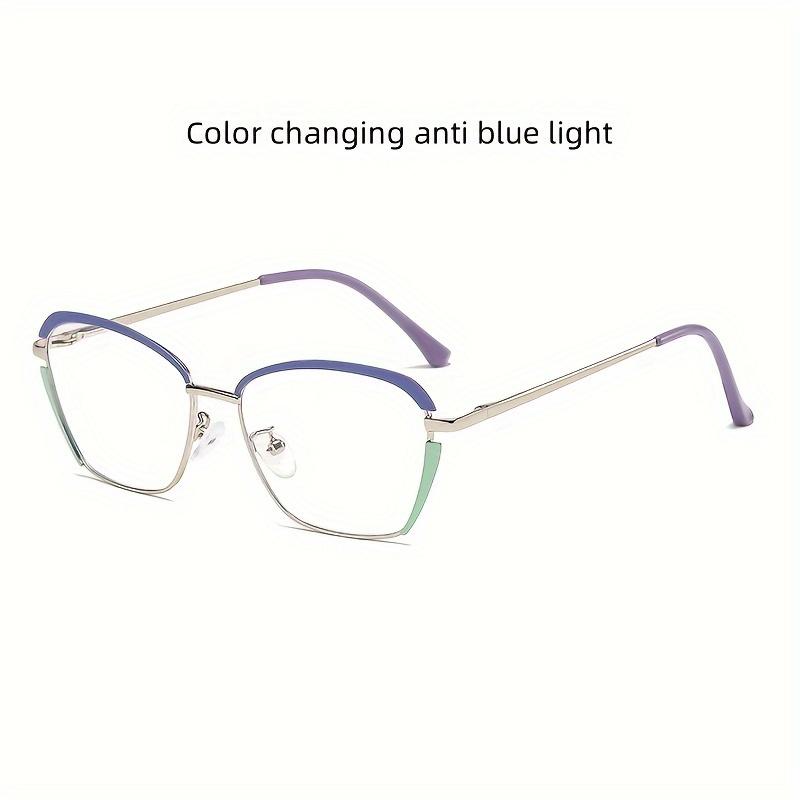 Polarized Blue Light Blocking Glasses High Grade For Cat Eye Sunglasses Retro Star Rivet For Gm Unisex Fashion
