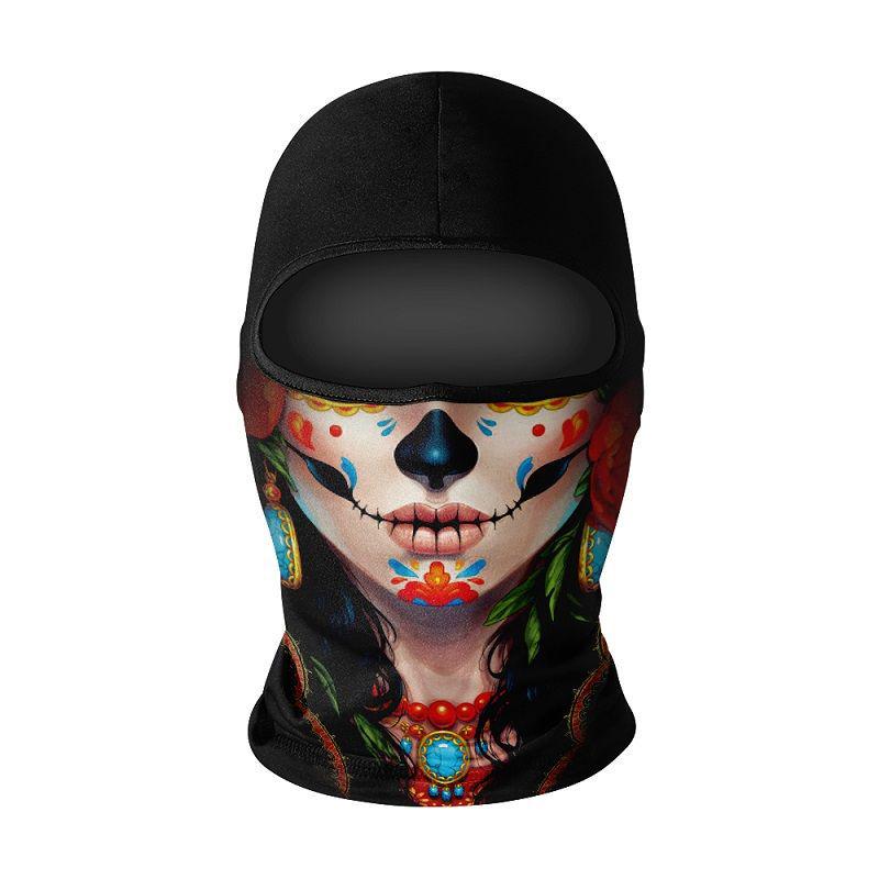 Unisex Ice Silk Breathable Motorcycle Face Mask for Summer Riding & Sun Protection