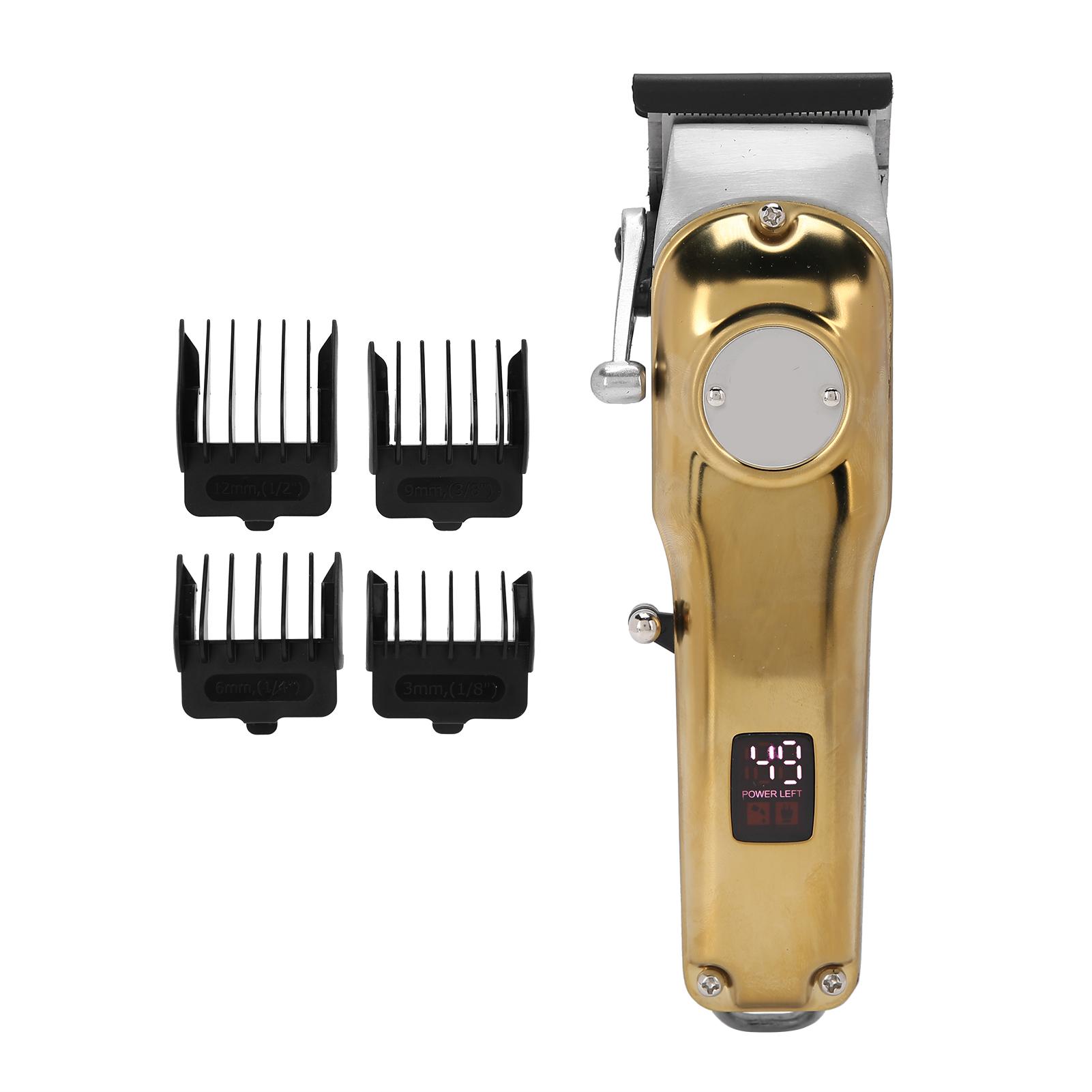 

Электрическая машинка для стрижки волос из нержавеющей стали для мужчин, триммер для парикмахера, нож для масляной головки