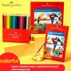Faber-Castell 112412 Colour Grip Coloured Pencils, Set of 12, Cardboard Pack