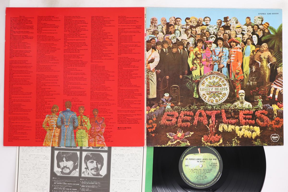 

LP Пластинка BEATLES - Sgt. Клуб одиноких сердец Пеппера Ba EAS80558 APPLE 1976 Япония Рок Б/У