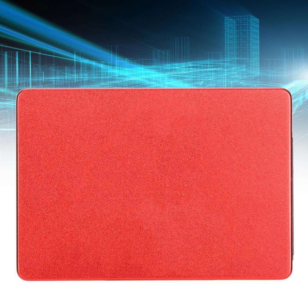 2.5in Drive Red High Speed Metal Hard Disk with Pattern for Desktop Computer Laptops PC
