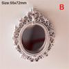 Furniture Miniature Mirror Mirror Doll Wall Room 1/12 Dollhouse House Mirror Miniature Frame Accessories