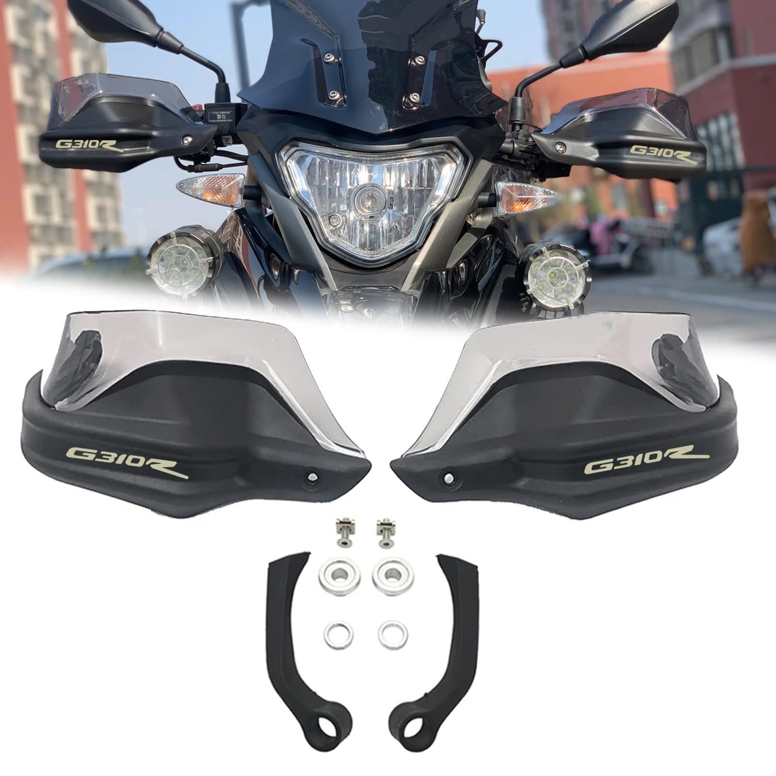 

MAORANG Защита рук для мотоцикла для G310GS G310R Дымчато-серый 2017-2025, [Б/у]