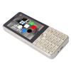 4G Unlocked Phone Dual SIM Card Support 3.5 Inch Color Touch Screen Loud Sound Large Keys Mobile Phone Gold