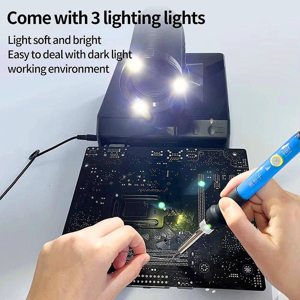 60W Laser Smoke Absorber Filter Metal Welding Fume Extractor Purifying Smoke for Laser Engraver Cutting Wood Burning 3D Printer