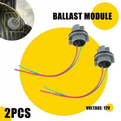 Universelles Pigtail 7440 Draht Buchse Zwei Kabelbaum Rücklicht Glühbirne Stecker