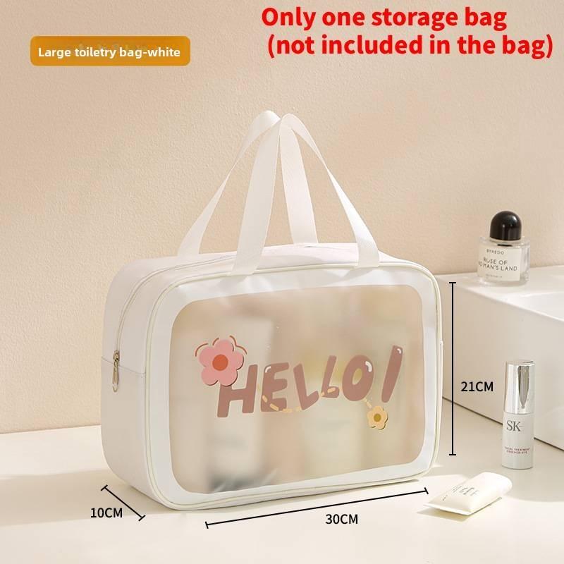 Cute Cartoon Waterproof Travel Makeup Bag Large Capacity Organizer For Girls