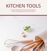 12-Piece Silicone Kitchen Tool Set with Wooden Handles & Storage Bucket