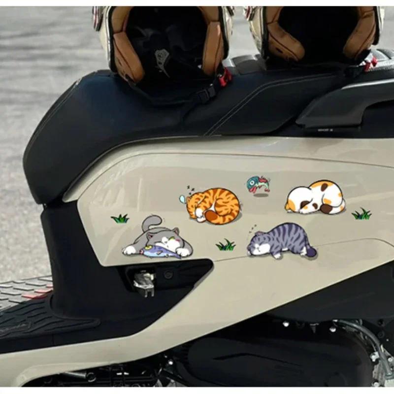 New Cats Funny Car Sticker Cat Climbing Pet Animal Styling Stickers Car Body Decoration Creative Decals Auto Decor Accessories