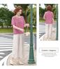 Women's Casual Summer Short-Sleeve Loose T-Shirt for Middle-Aged & Elderly