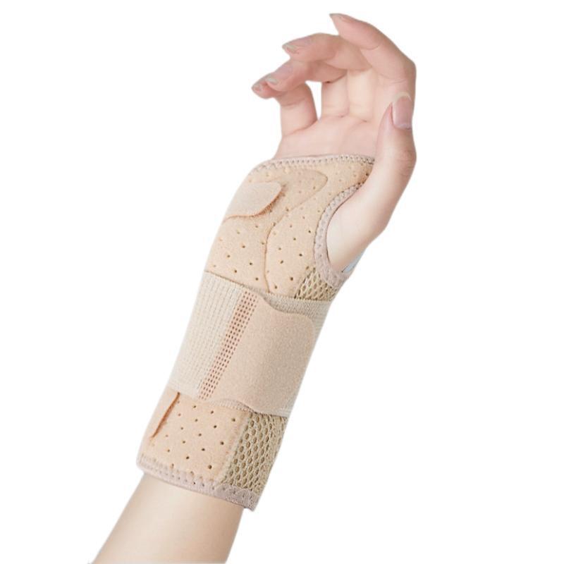 

Orthopedic Carpal Tunnel Wristband Adjustable Wrist Support Splint Support Hand Brace With 2 Stays Breathable Wrist Protector L