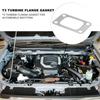 Turbo Gasket, T3 Turbo Turbocharger Inlet Flange Manifold Gasket with 4 Holes, : Car