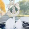 Crystal Gourd Car Safety Pendant for Rearview Mirror - Goddess Vibe Interior Decoration