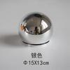 Nordic Electroplating Imitation Metal Mirror Nail-free Wall Decoration Ball Wood Art Chassis Living Room Dining Room Ornaments