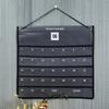 Wall-Mounted Calendar Pouch Pocket Non-Woven Fabric Hanging Coin And Stationery Weekly Calendar Storage Bag