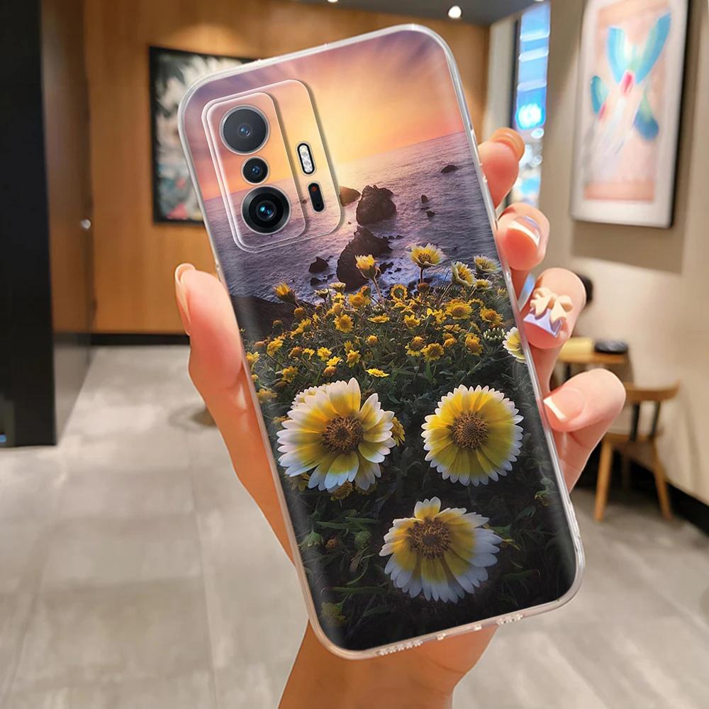 For Xiaomi 11T Phone Case Fashion Full Protection Back Cover For Xiaomi Mi11T 11T Pro Mi 11 T Silicone Phone Casing Funda Coque