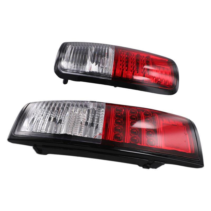 1Pair Car Rear LED Brake Tail Light For Toyota Land Cruiser Prado LC80/FJ80/4500 1991-1997 Driving Tail Lamp