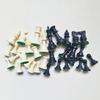 32 Pcs Portable Plastic Chess Pieces Tournament Chessmen Chess Pieces Figures