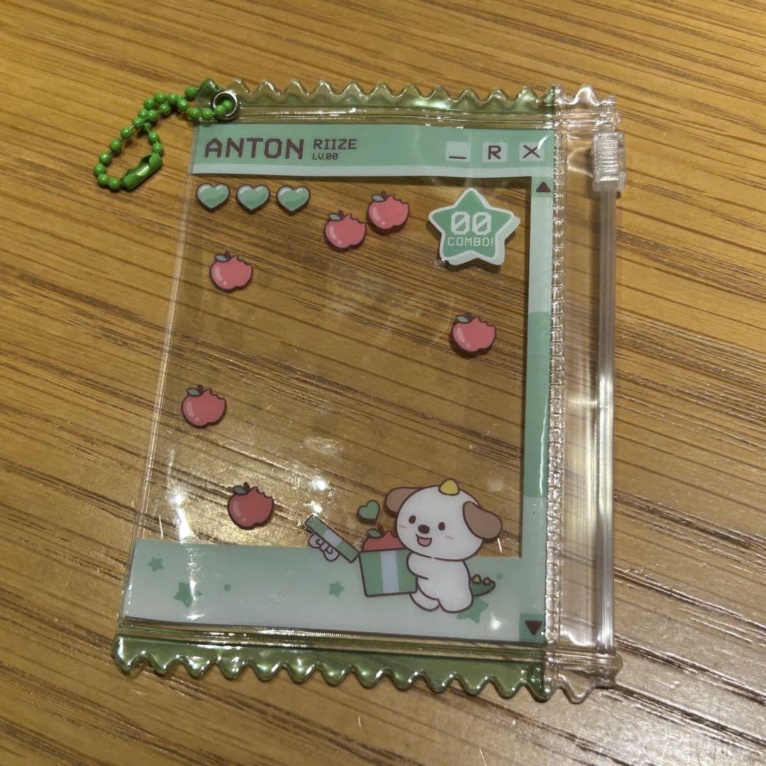 

[USED] RIIZE Rise Pop-up 100,000 Bonus PVC Trading Card Case Anton
