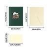 Handmade 3D Popup Greeting Card Christmas 3D Cards With Popup Colorful Designs And Matching Envelopes