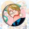 Badge Anime Japanese Cartoon Pin Metal Enamel Brooch Cosplay Accessories Luffy Zoro Nami Chopper Sanji Collection