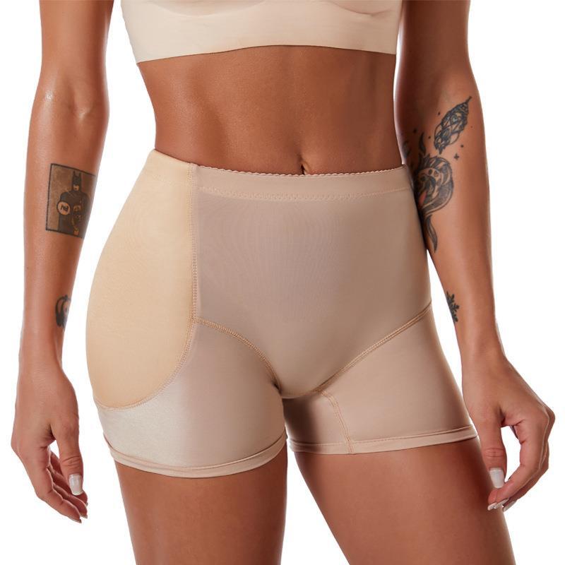 Shapewear Briefs with Tummy Control and Buttock Lift Women's Fixed-position Sponge-padded Briefs Hip-enhancing and Body-shaping Briefs