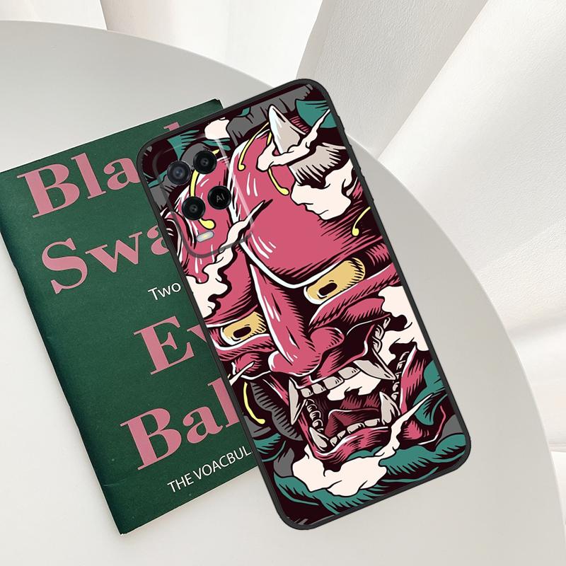 

Hannya Demon Oni Case For Oppo A15 A16 A17 A52 A72 A76 A96 A54 A74 A94 A54S A57S A58 A78 A98 A57 A77 Cover OPPO A96 4G