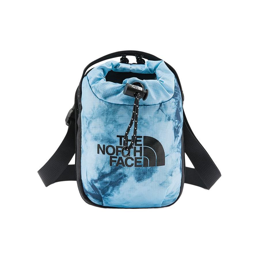 

The North Face 2L Large Logo Lightweight Portable Tie-Dye Color Block Shoulder Crossbody Bag Outdoor Unisex bags Blue Camouflage NF0A52RY-61S Blue Camouflage